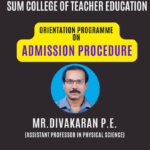 Orientation Program for Admission Procedure