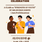 The National Youth Day celebration-on 12th January 2018